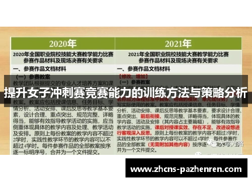 提升女子冲刺赛竞赛能力的训练方法与策略分析 提升女子冲刺赛竞赛能力的训练方法与策略分析