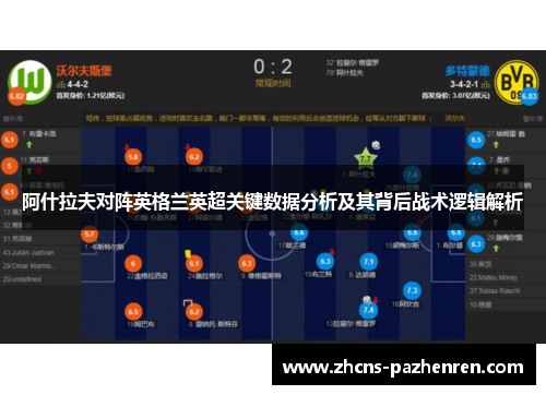 阿什拉夫对阵英格兰英超关键数据分析及其背后战术逻辑解析